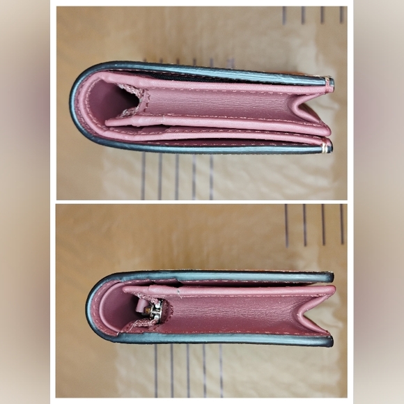 NIB Gucci Blooms Compact Wallet - Pink/Mauve - Picture 15 of 16